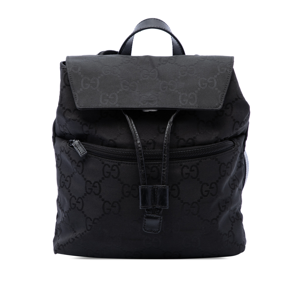 Pre-Loved Gucci GG Nylon Backpack